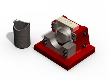 Slotting Die and Fixture — Punch Press Tooling